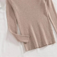 Slim Fit Buttoned V-Neck Sweater