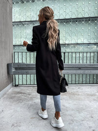 Long wool coat for women