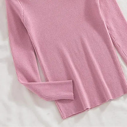 Slim Fit Buttoned V-Neck Sweater