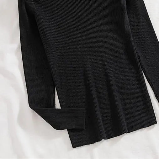 Slim Fit Buttoned V-Neck Sweater